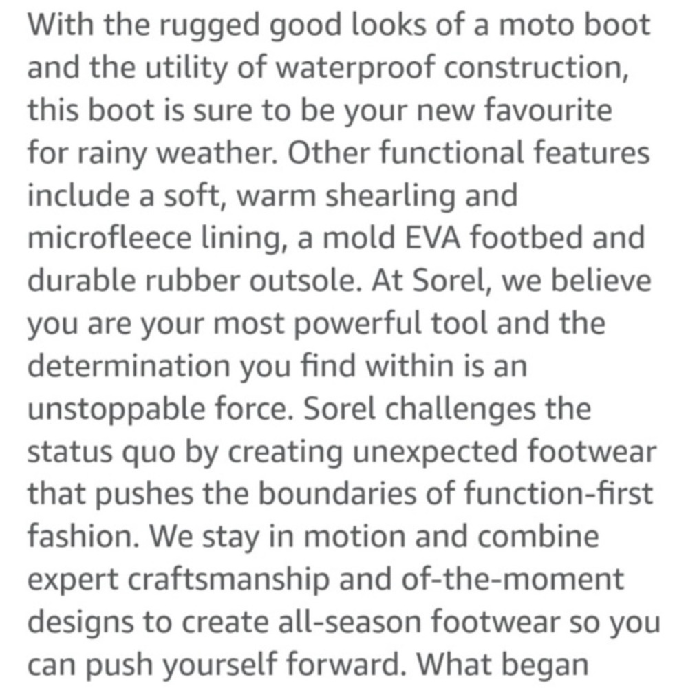 Sorel Lennox Waterproof Combat Moto Boots Cozy Shearling Fur Lined Size 9 Black - Picture 15 of 16